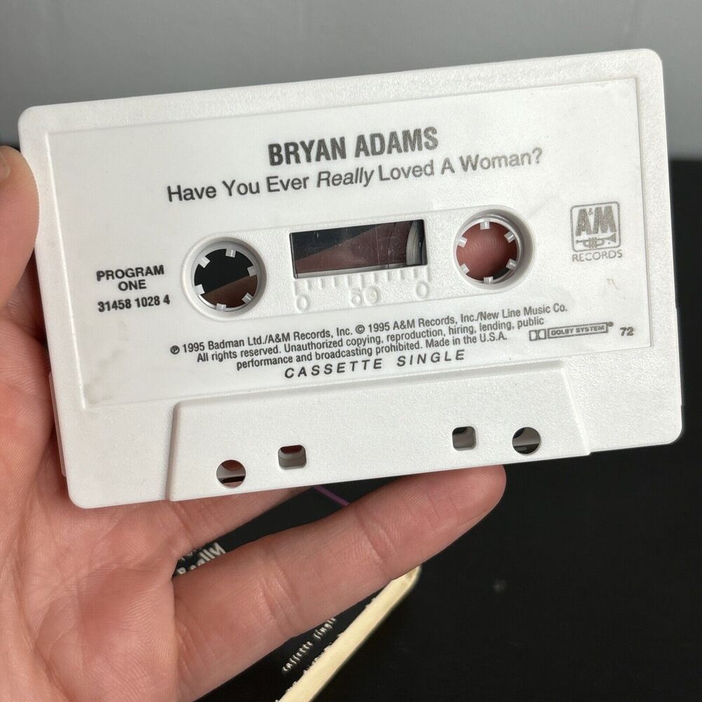 Have You Ever Really Loved a Woman Bryan Adams (Cassette Single, 1995) - Picture 5 of 6